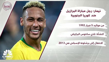 نيمار.. يقود راقصي السامبا للفوز على كوريا برباعية كاملة!