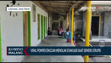 Viral Ponpes di Zona Merah Erupsi Semeru Menolak Dievakuasi, Begini Penjelasan Ponpes