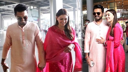 Hansika Motwani Sohael Khaturiya Wedding के बाद पहली दिखे साथ |Boldsky*Entertainment