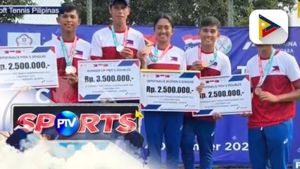 PH Soft Tennis Team, humakot ng apat na medalya sa 6th Indonesia Soft Tennis Championships