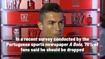 70% of Portugal fans say Ronaldo should be dropped