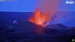 Hawaiis Mauna Loa spews molten lava in spectacular footage