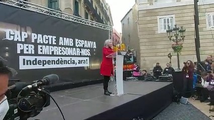 Dolors Feliu, contra la reforma dels desordres públics: “Fem por perquè ens mobilitzem per la llibertat”