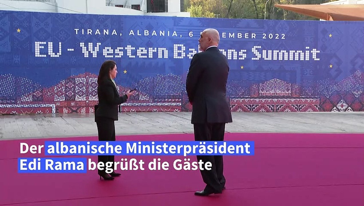 Annäherung auf eu-westbalkangipfel in tirana gesucht