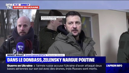 Volodymyr Zelensky: une visite symbolique dans le Donbass
