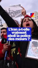 L'Iran a-t-elle vraiment aboli la police des moeurs ?