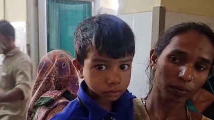 बच्चों से भरा टैंपों पलटा, नौ बच्चे जख्मी