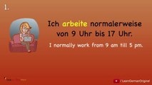 150 Verbs in 10 days Part 1 | Goethe Zertifikat A1 | Learn German | A1-B1 | Grammar