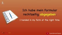 150 Verbs in 10 days Part 2 | Goethe Zertifikat A1 | Learn German | A1-B1 | Grammar