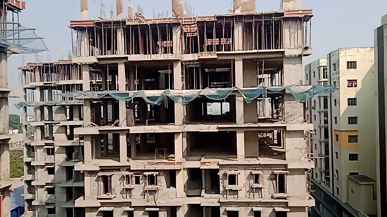 Construction work runing this project