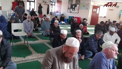 JANAB HAFIZ HASHIM ALI DELIVERING HIS FRIDAY KHUTBAH BIYAN IN RAZVIA MASJID SOUTHAMPTON ON 2ND DECEMBER 2022