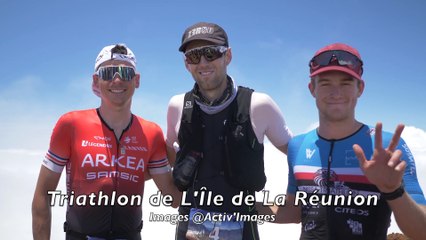 Triathlon - Île de La Réunion 2022 - Warren Barguil et Julien Absalon  : "C'est un triathlon à part et je suis très content d'y avoir participé..."