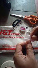 unboxing battery for action camera