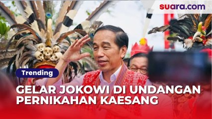 Gelar Jokowi di Undangan Pernikahan Kaesang Timbulkan Penasaran: Sederhana Banget!