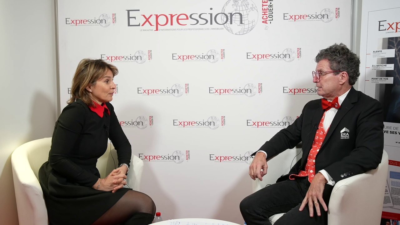 Salon FNAIM 2022 - Interview de François Gagnon Président de ERA réalisée par Stéphanie de Muru