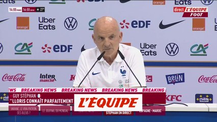 Guy Stéphan : « Lloris connaît parfaitement Harry Kane » - Foot - CM 2022 - Bleus