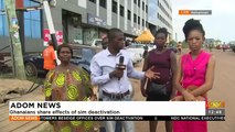 Adom Trotro: Ghanaians share effects of SIM deactivation - Premtobre Kasee on Adom TV (06-12-22)