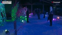 Madrid lance son premier festival de sculptures sur glace