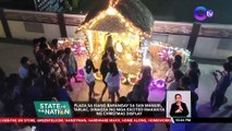 Plaza sa isang barangay sa San Manuel, Tarlac, dinagsa ng mga excited makakita ng Christmas display | SONA