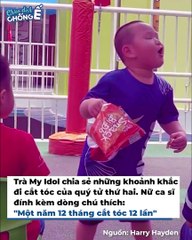 Quý tử thứ hai nhà Trà My Idol: Chỉ cắt tóc cũng được cả 'rổ' meme | Điện Ảnh Net