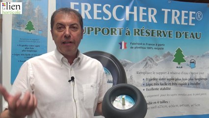 Frescher Tree ® : le support à réserve à eau pour les sapins de Noël naturels