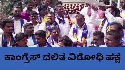 ಹೊಸಕೋಟೆ : ಚುನಾವಣೆಯಲ್ಲಿ ಅಂಬೇಡ್ಕರ್ ರನ್ನು ಸೋಲಿಸಿದ್ದು ಕಾಂಗ್ರೆಸ್ ಪಕ್ಷ - ದೊಡ್ಡನಗೆರೆ ನಾಗೇಶ್