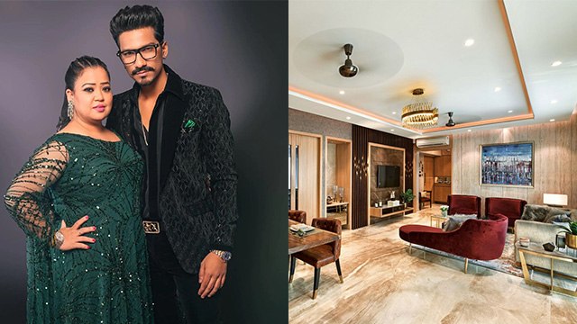 Bharti Singh Haarsh Limbachiyaa Inside House Video Viral | इतना आलिशान है घर | *Entertainment