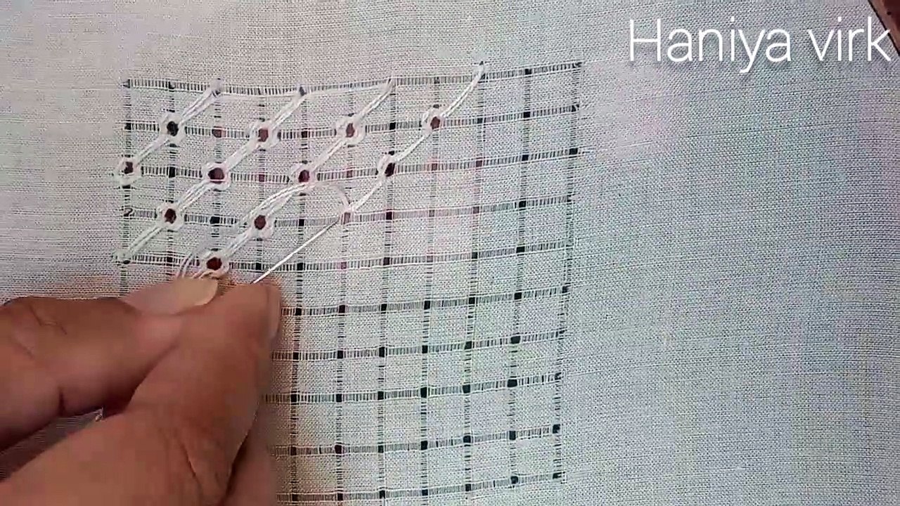 Beautiful and easy hand embroidery for beginners/ tarkashi tutorial