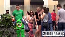 Bushman Prank. Best Moments. Real reactions of passers-by.