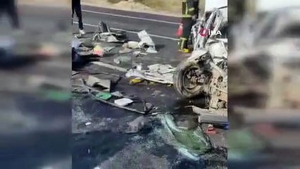 Gaziantep'te feci kaza: 1 ölü, 2 ağır yaralı