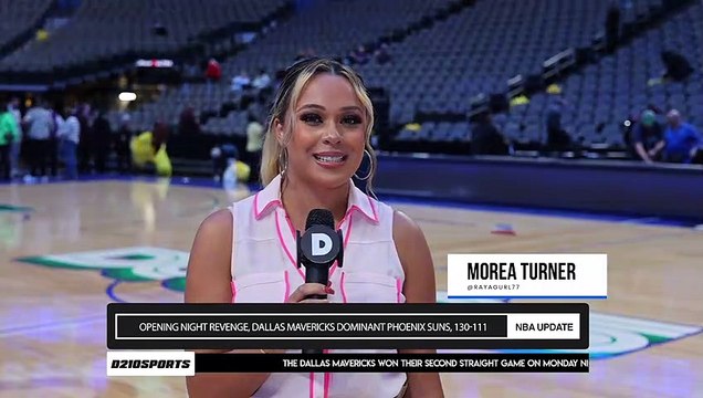 Dallas Mavericks Get Opening Night Revenge As They Dominant Phoenix Suns, 130-111 | Luka Dončić 33 pts, 6 reb, 8 ast