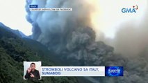 Stromboli volcano sa Italy, sumabog; alert level, itinaas na sa lugar | Saksi