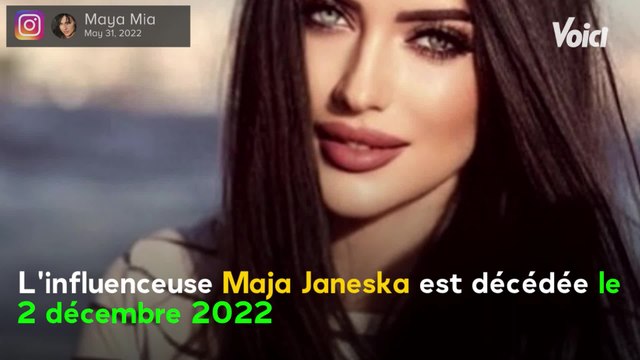 VOICI - Mort de Maja Janeska : l'influenceuse star est décédée dans des circonstances étranges à l'âge de 39 ans