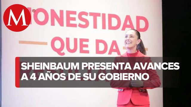Tenemos más de 90 % de compromisos cumplidos dice Sheinbaum