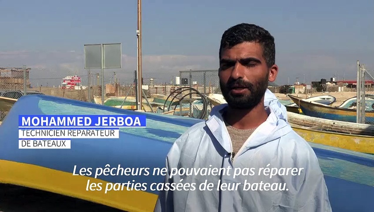 Petite révolution à Gaza: les pêcheurs peuvent enfin réparer leurs embarcations