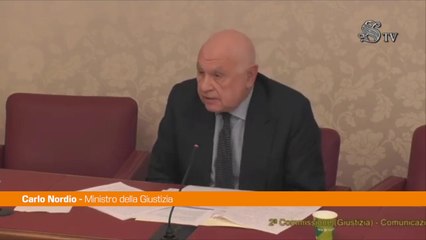 Nordio "Rivedere il sistema delle intercettazioni"