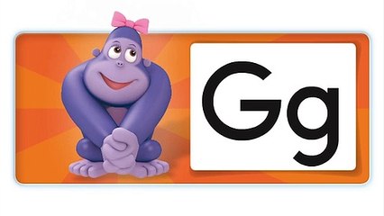 Learn the Letter G with Fun Words: Gorilla, Girl, Gift, Goat 🦍