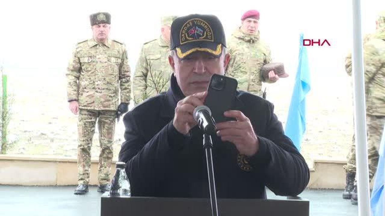 Bakan Akar Dostumuzu birlikte dost görür, düşmanımızı da yine birlikte düşman biliriz -3