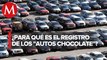 Van 892 mil autos 'chocolate' regularizados y 2 mil mdp recaudados: SSPC