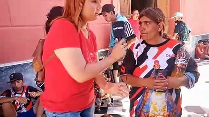 Peregrino hizo 18 cuadras por una promesa a la Virgen del Valle