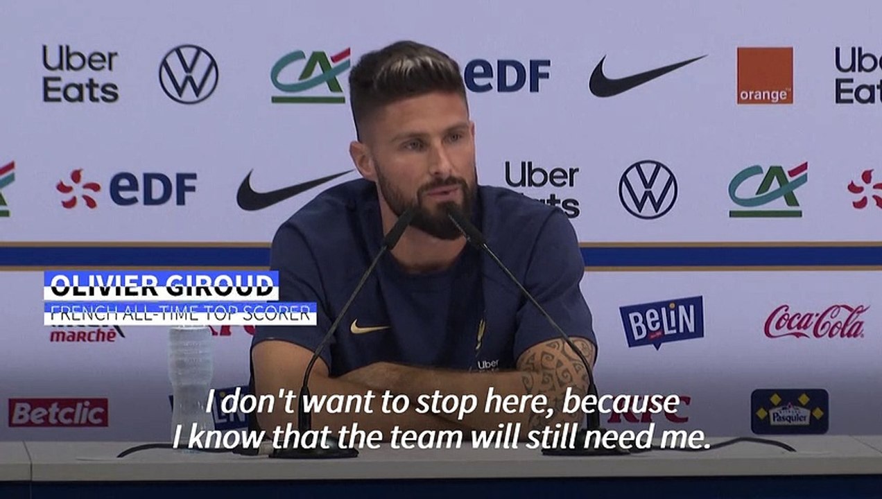 World Cup: breaking French goal record a 'great relief', says Olivier Giroud