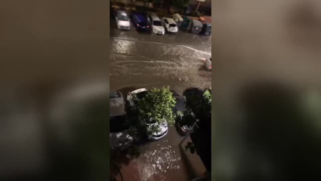 La tormenta causa daños e inundaciones en varios puntos de la costa del sol