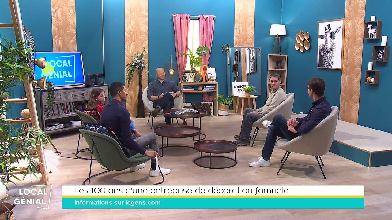 Local Génial - 06/12/2022 - Les 100 ans d'une entreprise de décoration familiale