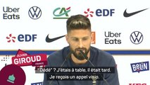 France - Giroud sur l'appel surprise de Gignac : 