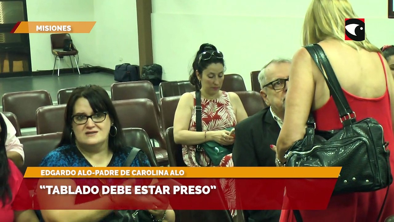 “Tablado debe estar preso”