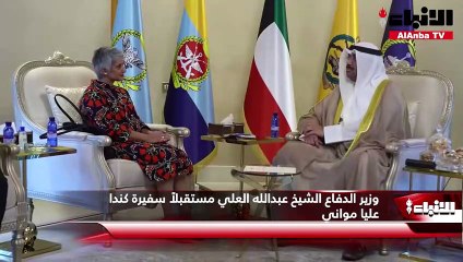 وزير الدفاع بحث مع 5 سفراء القضايا المشتركة