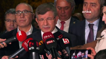 Meral Akşener ve Ahmet Davutoğlu, saldırıya uğrayan Hüseyin Örs'ü ziyaret etti