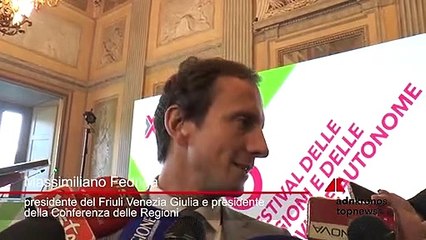Regioni, Fedriga: "Firmata la istituzionalizzazione: ottimista sul percorso che andremo a fare"