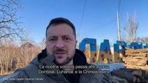 Zelensky visita Donbass 