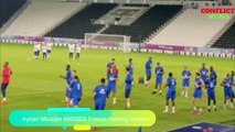 Kylian Mbappe MISSES France training session just days before huge World Cup quarter-final